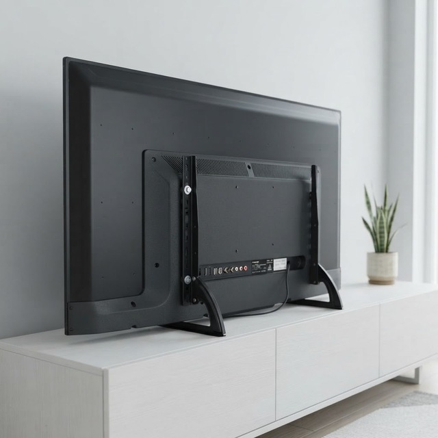 ZENO Universal Tv Stand Legs 36-75 Inch Tabletop Base Para Soporte De Televisin Height Adjustment Z520