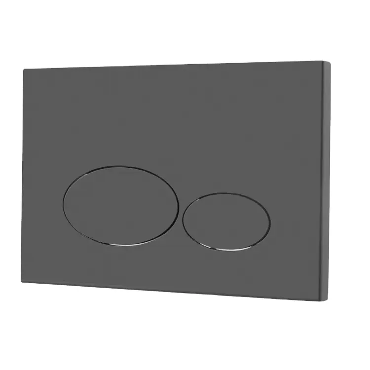 Push Button Cistern Accessories Press Panel Stainless Steel SS 304 Brushed Black Flush Plate For Geberit Sigma