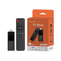 Wf Tvr3 Allwinner H313 Quad Core 4K Android 10.0 Mini TV Stick con Control Remoto IR y Ethernet de 10/100Mbps