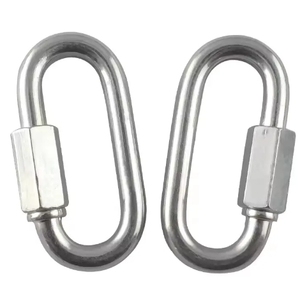 Mousqueton ovale en acier inoxydable 316 304, connecteur de chaîne <span class=keywords><strong>rapide</strong></span> de sécurité pour l'<span class=keywords><strong>escalade</strong></span>, <span class=keywords><strong>maillon</strong></span> ovale <span class=keywords><strong>rapide</strong></span> en acier inoxydable - Product Image 3