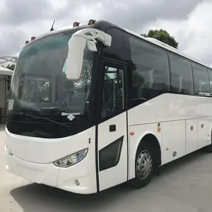Yutong ZK6122HQA9 2013 10 5L Manual Version Used Bus For Africa TV 60 Seater Luxury Travel Bus White Diesel HEN Power Engine