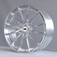 Rines de Aleación Monobloque Forjados Premium de 15-24 Pulgadas, 5X112, 5X114.3, 5X108, 5X135, con Centro Personalizado y Borde Profundo para Autos Deportivos y Sedanes