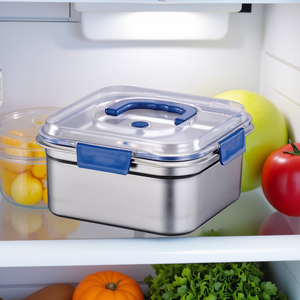 Contenitore per <span class=keywords><strong>alimenti</strong></span> portatile in acciaio inossidabile da 1-3L con grande capacità e preservazione ecologica - Product Image 3
