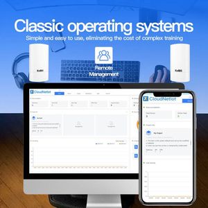 Miễn Phí Logo Kuwfi 2Km Khoảng Cách Không Dây Cầu Không Dây 5.8G Điểm Đến Điểm Mạng Ngoài Trời 900Mhz Cầu Không Dây - Product Image 2