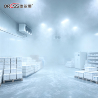 Unit Freezer Gudang Pendingin Walk-in untuk Daging, Makanan Laut, Blast Chiller Komersial 380V Grosir Pabrik