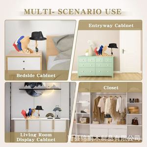 Solid Wood <b>Hat</b> Rack With Shoe Organizer Multifunctional <b>Standing</b> Type For Home Use - Product Image 4