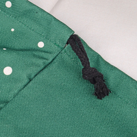 Joyeux Noël Grand Sac Cadeau Lin Vert Cordon Sac Écologique Durable Réutilisable Cordon Pochettes pour Noël