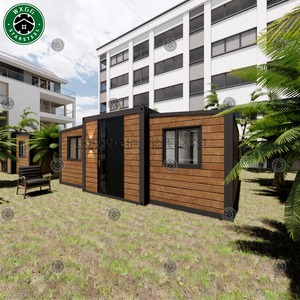 Maison préfabriquée mobile extensible en kit, 2-3 chambres, construction rapide, villa conteneur avec panneaux sandwich - Product Image 3