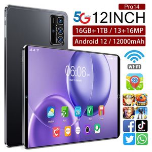 Ordinateur portable 14 Pro 16 Go de RAM 128/256 Go avec appels 4G, tablette-téléphone <span class=keywords><strong>10</strong></span> pouces, PC éducatif Android OEM, double carte SIM - Product Image 1