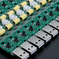 Carte de circuit imprimé PCBA personnalisée OEM pour carte de lecteur d'atomisation d'humidificateur USB Matériau FR4 Cuivre 1 oz Grande marque PCBQuick