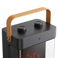 Ventilateur Chauffant Céramique Économe en Énergie pour l'Hiver, Chauffage Électrique PTC, Souffleur d'Air Chaud pour Cheminée, Chauffage Électrique PTC Portable de Bureau pour la Maison
