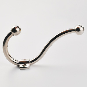 Zinc Alloy <b>Wall</b> Hook Antique Bronze Silver Black Coat Cap Rack For <b>Cabinet</b> <b>Bedroom</b> Door <b>Wall</b> Mounted Rust Resistant - Product Image 4