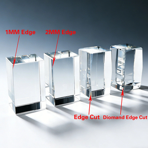Bloc de cristal K9 transparent de qualité supérieure pour gravure, en forme de cube, pour presse-papiers, vente en gros Small Bridge Crystal - Product Image 2