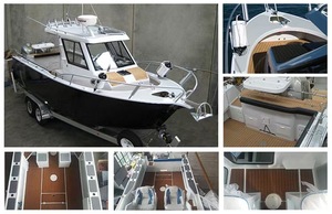 Bateau de pêche en aluminium soudé haute performance <span class=keywords><strong>avec</strong></span> pont en EVA pour la pêche en lac, les sports nautiques et l'installation d'un <span class=keywords><strong>moteur</strong></span> <span class=keywords><strong>hors</strong></span>-<span class=keywords><strong>bord</strong></span> - Product Image 6
