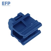 Clip de fixation de câble solaire noir certifié, autobloquant, en nylon PA66 et acier, type clou circulaire, pour bord de module solaire