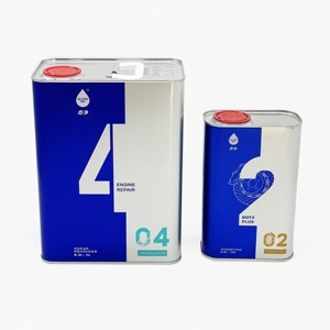 Venta Directa de Fábrica, Lata de Aceite para Motor de 4L, Lata Rectangular de Metal para Lubricante - Product Image 1
