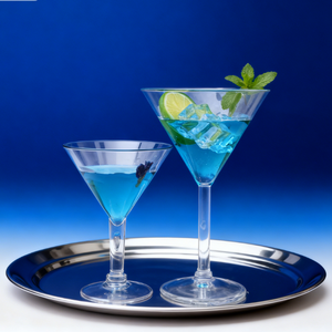 Vasos de Margarita de Policarbonato de 300 ml, <span class=keywords><strong>Precio</strong></span> de Fábrica ORIA, Copas de <span class=keywords><strong>Martini</strong></span> de Plástico con Diseño Personalizado en Existencia, Impresión de Logotipo Personalizado - Product Image 5