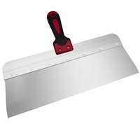 Couteau à ruban adhésif de 40 cm |   Lame en acier inoxydable de qualité supérieure avec une poignée souple |   Meilleur outil de pose de ruban adhésif pour cloisons sèches