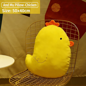 ตุ๊กตาสุนัขขนยาวสีเทาแสนนุ่ม - เบาะสัตว์เลี้ยงขนฟูสำหรับตกแต่งห้องอย่างมีเสน่ห์และเป็นของขวัญที่อบอุ่นใจ - Product Image 3