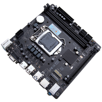 Motherboard Mini-ITX HUANANZHI B250M-ITX Baru, Chipset Intel B250, Soket LGA1151, Mendukung DDR4 64GB RAM, Dual Channel, SATA Terintegrasi