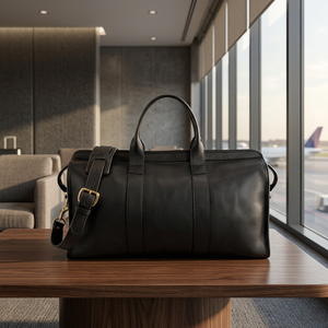 Bolsa de Viaje de Cuero Genuino con Gran Capacidad y Diseño Duradero - Product Image 4
