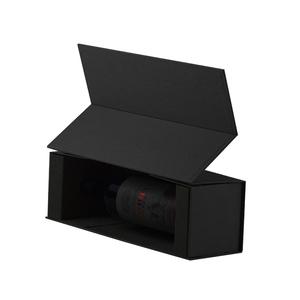 In Stock Low Moq Folding <b>Box</b> for Wine Packaging Magnetic Closure Packing <b>Box</b> with Insert to Fix champagne Bottle Custom logo - Product Image 6