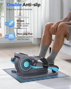 HAC-P16 Mini Bicicleta Elíptica Eléctrica de Escritorio con Asiento, Pantalla LED de Acero, Ecológica, Duradera, Equipo de Ejercicio para el Hogar, para Pies y Espalda - Product Image 3