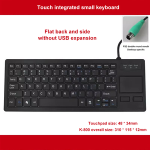 Meilleures ventes <span class=keywords><strong>Clavier</strong></span> tactile industriel CNC intégré filaire USB/PS2 2 en 1 avec HUB et fonction de <span class=keywords><strong>souris</strong></span> <span class=keywords><strong>intégrée</strong></span> - Product Image 6
