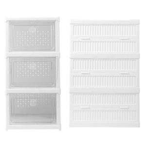 ShenYu 10-Inch <strong>Clear</strong> Custom Plastic Storage Boxes Transparent <strong>Shoe</strong> <strong>Box</strong> With Foldable <strong>Shoe</strong> Organizer Giant PP <strong>Shoe</strong> <strong>Box</strong> - Product Image 4