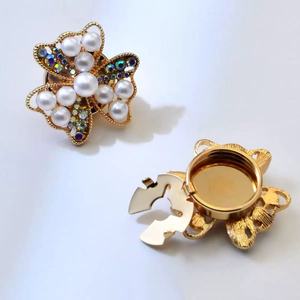 Chất Lượng Cao Thân Thiện Với Môi Kim Loại Bướm Phụ Kiện Quyến Rũ Quần Áo Thời Trang DIY Nút Bìa Chân Khuy Măng Sét - Product Image 5