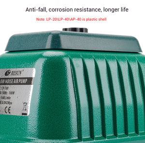 Vente chaude petite pompe d'aérateur d'aquarium rectangulaire pompe à oxygène de réservoir de poisson en métal écologique à faible bruit - Product Image 6