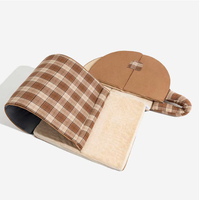Lit-tente de luxe moderne pour chien et chat toutes saisons avec housse amovible et lavable pour animaux de petite et moyenne taille