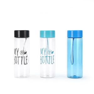 Bouteille d'eau en plastique portable pour le sport en plein air, tasse de voyage anti-fuite, cadeau promotionnel pour événements - Product Image 5