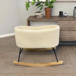 Nieuwe Aankomst Europese Stijl Moderne Luxe <span class=keywords><strong>Rocking</strong></span> Baby Wieg Pasgeboren Wieg - Product Image 3