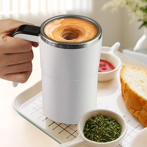 Vaso Mezclador de Café al por Mayor, Batidora de Café Automática, Vaso Mezclador Eléctrico <span class=keywords><strong>Mini</strong></span> Recargable para Uso en el Hogar y la Oficina - Product Image 5