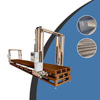 Machine de découpe de mousse EPS à réglage de fil numérique entièrement automatique, haute précision, gain de place, avec moteur