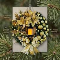 OH Touch PE Fournitures de couronnes de Noël en gros, personnalisables, fabricant d'arbres de Noël artificiels, légers et faciles à monter