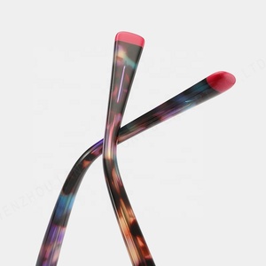 Gafas Redondas de Acetato, Certificadas ISO9001, Material Ligero, Comodidad para Uso Prolongado en la Empresa y Durante Actividades - Product Image 4