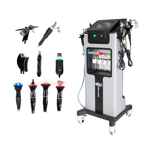 เครื่องไฮโดรเดอร์มาเบรชั่น 8 in 1 สำหรับผลัดเซลล์ผิวหน้าด้วย H2O2 ไฮโดรเจน ไฮโดรเดอร์มาเบรชั่น ฟื้นฟูผิวหน้าด้วยฟองอากาศขนาดเล็ก เครื่องไฮดรา อควา - Product Image 1
