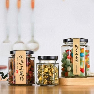 Frascos y Botellas Herméticos de Vidrio Borosilicato Clásicos de 85, 100, 20, 280, 380, 500 y 730 ml con Tapa Giratoria para Miel, Mermelada y Salsa de Chile - Product Image 2