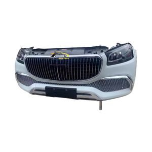 Corte de nariz para <span class=keywords><strong>Mercedes</strong></span> Benz Maybach <span class=keywords><strong>GLS</strong></span> 480, parachoques delantero Original usado, accesorios de coche, parachoques de coche para <span class=keywords><strong>GLS</strong></span> 480, Kit de carrocería - Product Image 2