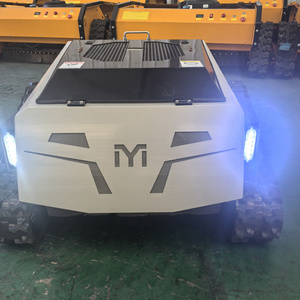 Cortadora <span class=keywords><strong>de</strong></span> Césped Industrial Profesional Inalámbrica RC <span class=keywords><strong>de</strong></span> Alto Torque con Caja Recolectora <span class=keywords><strong>de</strong></span> 60L y Operación Remota Segura para Áreas Escénicas y Pendientes - Product Image 3