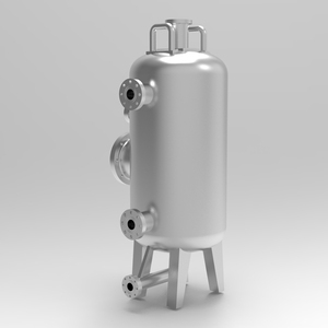 Serbatoio a Pressione Verticale Compatto per Impianti Industriali con Limitati Spazi - Product Image 6