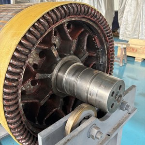 Anjiexiaolei Motor de tracción de inducción CC/CA personalizado, rotor de jaula de ardilla/rotor bobinado, material de carbono, eje de 11 mm, 2-6 polos - Product Image 4
