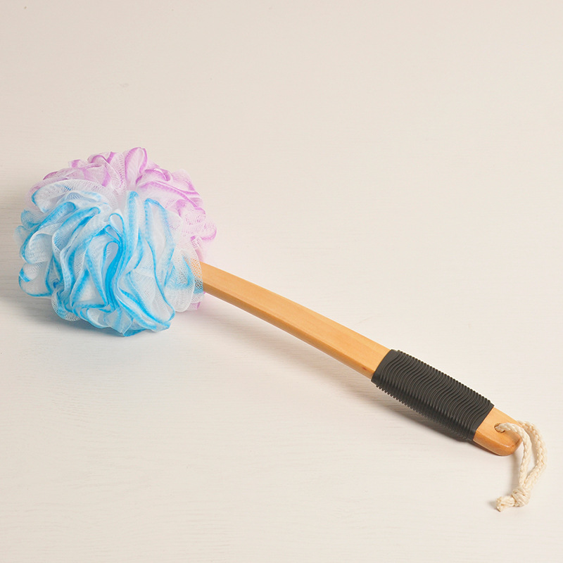 Cepillo de baño (azul, blanco, morado)