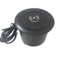 Prise de table encastrée pour canapé avec port USB de charge pour smartphone, extension USB escamotable pour mobilier, multiprise élégante