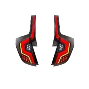 Autodragons ABS 12V Clignotants universels pour moto 12 LED dynamiques jaunes à défilement, feux arrière, indicateurs de direction IP67 - Product Image 1