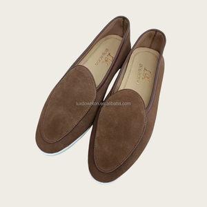 En stock Mocassins de <span class=keywords><strong>luxe</strong></span> en <span class=keywords><strong>daim</strong></span> de vache pour <span class=keywords><strong>homme</strong></span> chaussures Italie mode bureau hommes affaires mocassins décontractés Zapatos personnaliser usine de chaussures - Product Image 6
