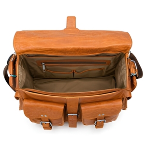 Real Leather <b>Small</b> <b>Messenger</b> <b>Bag</b> Sport Crossbody Shoulder Satchel Laptop Office Work Travel Unisex Business Gift Premium <b>Bag</b> Pro - Product Image 5