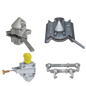 <span class=keywords><strong>ESEN</strong></span> - Abrazaderas de sujeción apilables con cierre giratorio para contenedores marítimos, galvanizadas en caliente, de acero fundido, certificadas por DNV GL - Product Image 1